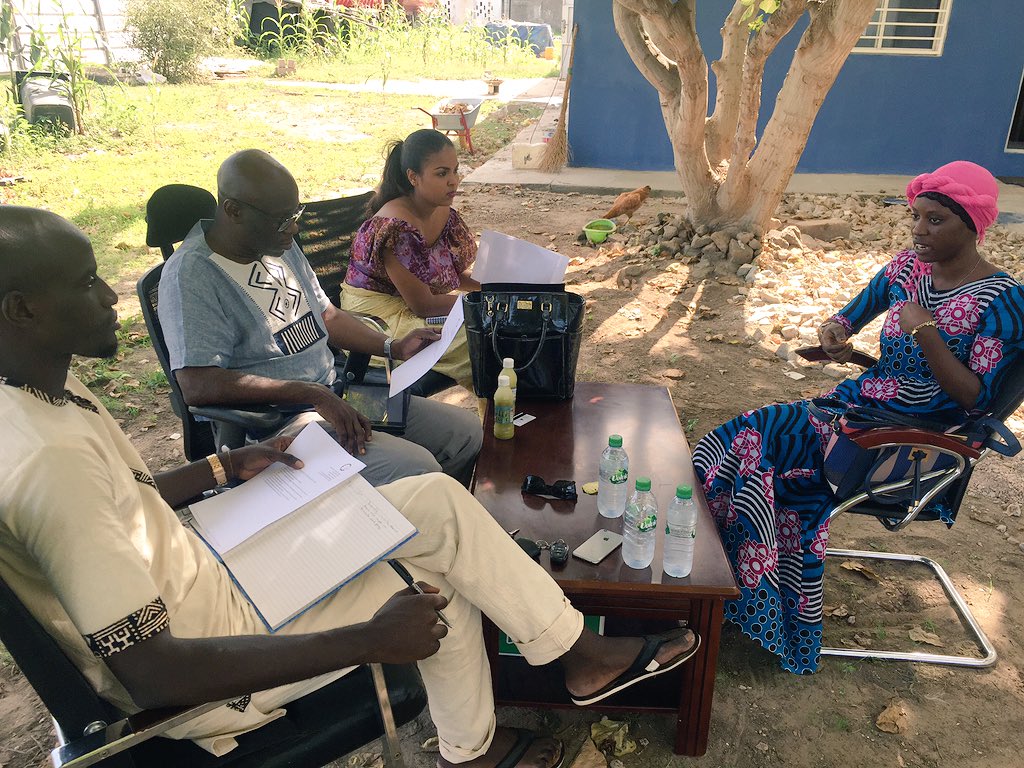 It's an exciting Friday afternoon for us! We're interviewing our shortlisted candidates for membership in our Hub. #BanjulShapers