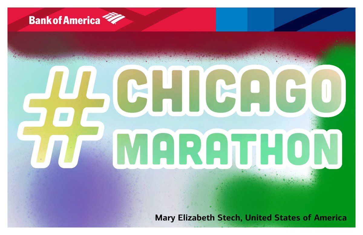 Race day ready with my <a href="/BankofAmerica/">Bank of America</a> #ChicagoMarathon graffiti art back bib! #26.2