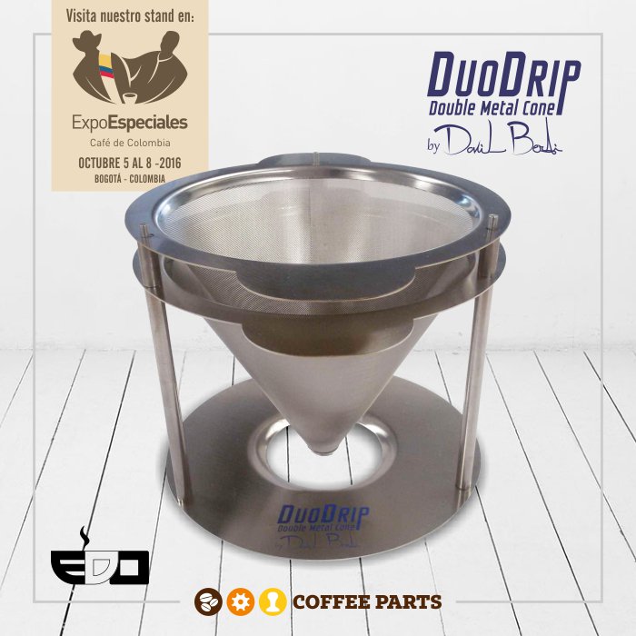 coffeepartscol's tweet photo. #DuoDrip llegá a #ExpoEspeciales Colombia. Visita nuestro stand en #ExpoEspeciales y experimenta lo último en extracción V60 https://t.co/5aMLfyUCKp