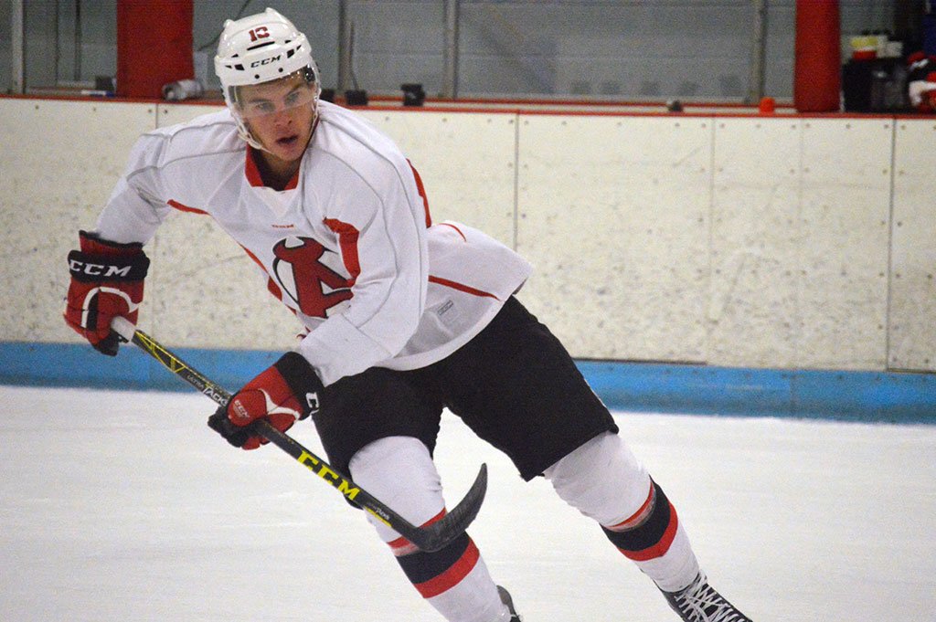 AlbanyDevils's tweet photo. Back at it today at the Knick! #UnitedInRed https://t.co/np3s3LpLij