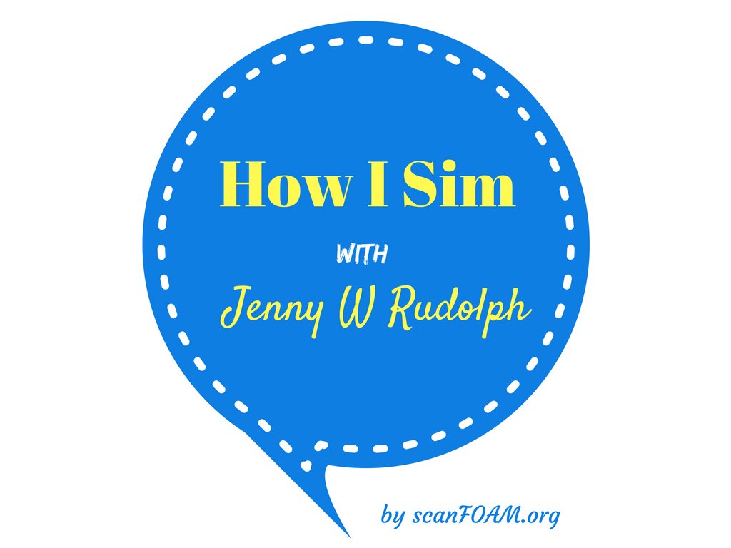 'How I Sim' w Jenny W Rudolph (@GetCuriousNow).

scanfoam.org/how-i-sim-jenn…

Pings @HvValdecilla, @LauraKaneRock & Betsy Hunt

#FOAMsim #FOAMed