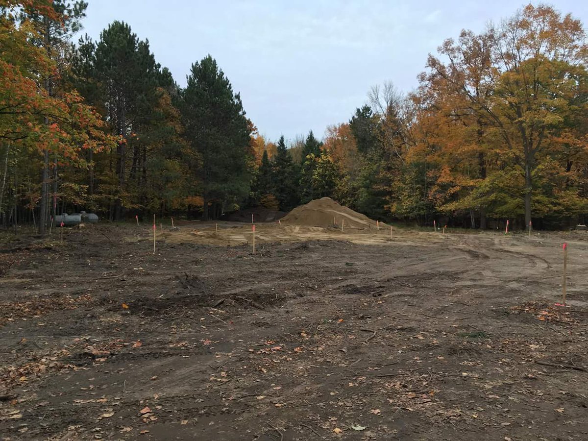 OLSONYMCA's tweet photo. A blank canvas. Now the fun begins! #newconstruction #campolson https://t.co/oO80iAVsWQ