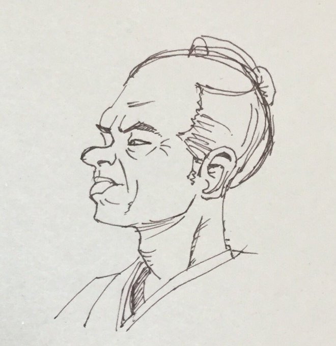 基礎的に骨格が分かっていれば
あらゆる角度で描いても
歪まないのだろう。

#模写
#お絵描き 