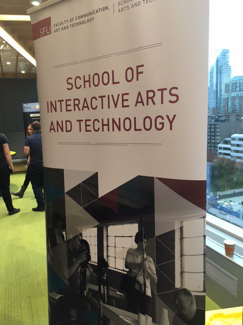 SIATSFU's tweet photo. So awesome to see SIAT alumni and prospective students at @MicrosoftVan #dot2016. Great community! The future of #BCtech looks bright. https://t.co/6UE21fktU5