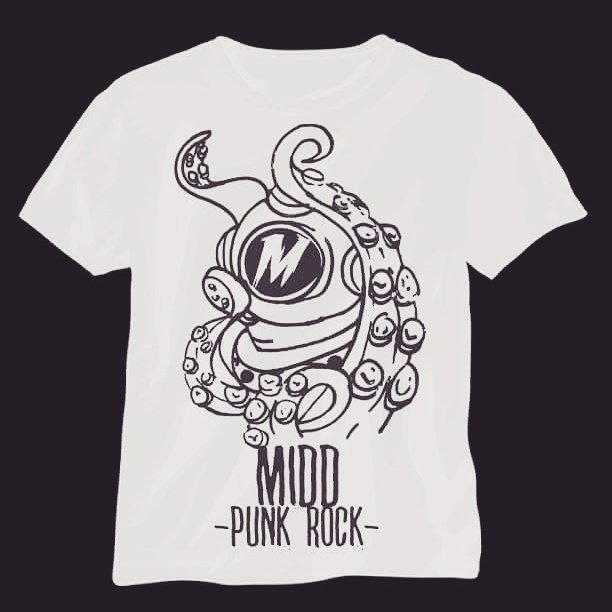 Buenos dias.!! Quien ya tiene su playera de #PulpoMidd recuerden que las pueden comprar en lines desde FB/MiddMx