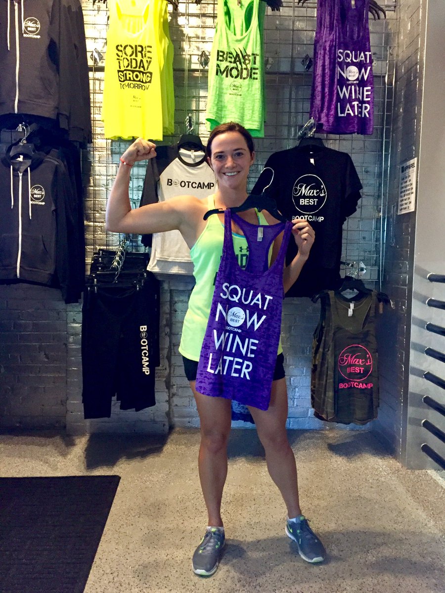 maxsbest_'s tweet photo. Welcome our newest member, Katie! We're pumped to continue with you & get you into top shape for the Navy๐ช๐
#MBBArmy #fitfam #flexfriday https://t.co/BXiehlUEtj