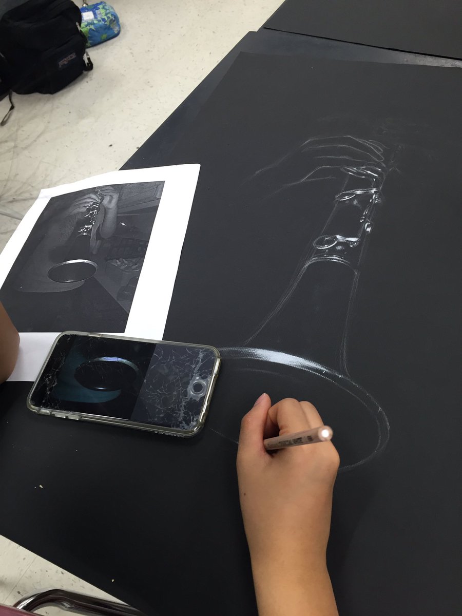 sheptonart's tweet photo. Art II charcoal chiaroscuro in progress https://t.co/qnHdj5MOY8