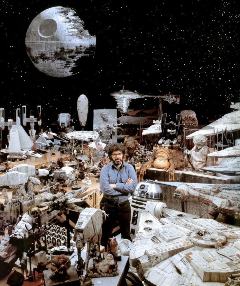 OnePerfectShot's tweet photo. [gallery] That's No Moon: The Miniatures and Models of the Original #StarWars Trilogy https://t.co/AmzDpYAH1M https://t.co/wSCUCGTwBp
