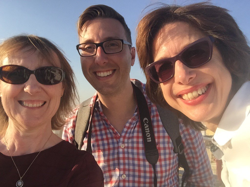 ceki2474's tweet photo. Hampshire Geographers at end of day two of @CCESeville #cce5 https://t.co/f7rQMeQdW1