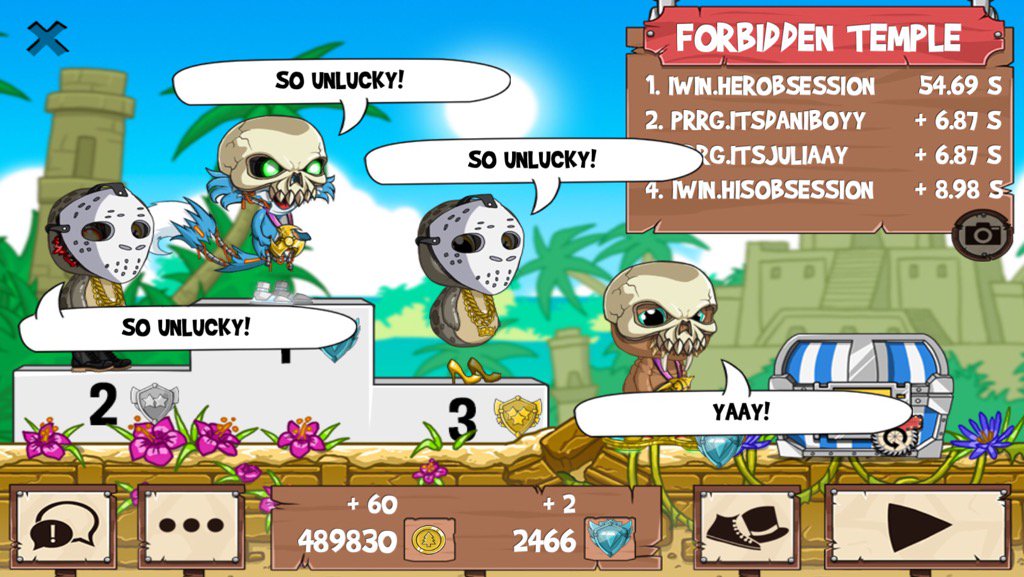 ALOHAxFR2's tweet photo. Get on my level, son! #funrun2 #Itsdaniboyy #Itsjuliaay #HisObsession https://t.co/Z7RiNNc3FY