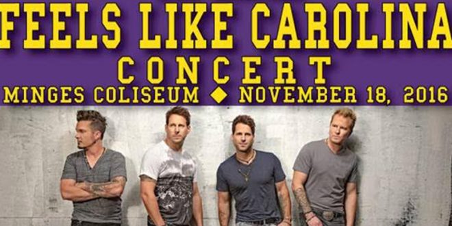 ECUAthleticTix's tweet photo. The boys from @parmalee are coming back to Minges on Nov. 18! Tickets are still available at https://t.co/vZTcLSz8NP. #FLCC2016 https://t.co/rvVHJ3DvE5