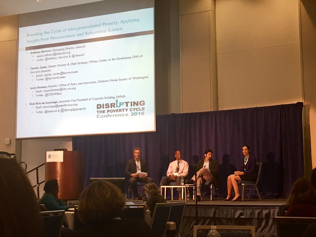 StephBrueck's tweet photo. An engaging session on intergenerational approach to breaking cycle of poverty @NickiRui2 @DisruptPoverty @anthony_barrows @HarvardCenter https://t.co/Pv8TtEzY3M
