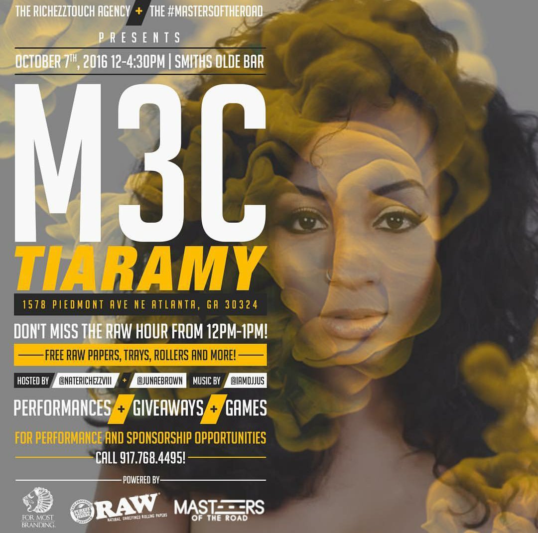 VibeyBrown's tweet photo. If you at #A3C make sure y'all catch my sister @1Tiaramy / #Houston2Atlanta π€#BDBOENT #FirstLady https://t.co/vN46pk2Z82