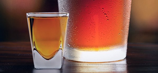 Le "boilermaker" à 8$ ce soir.