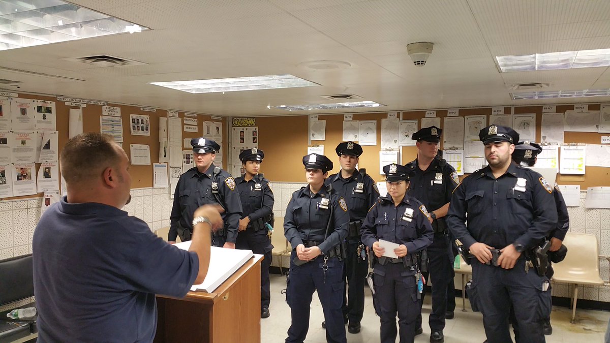 NYPDTransit's tweet image. Thank you @MTA 'Safe &amp;amp; Secure Rooms' Unit for briefing members of the midnight platoon prior to our overnight joint operation together