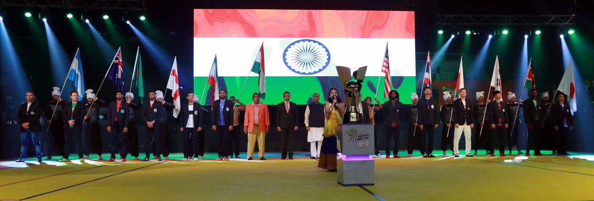 StarSportsIndia's tweet photo. A great start to the #2016KabaddiWorldCup as Korea upset India &amp; Iran dominated USA! Here are some of tonight's moments! #INDvKOR #USAvIRN https://t.co/YS2RzZ6Hgk