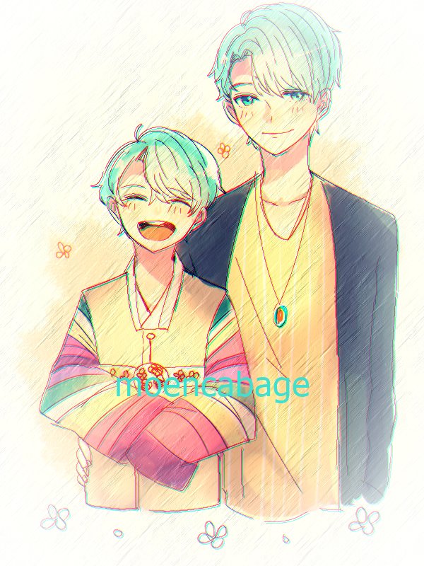 Miuna31's tweet photo. papa v <3 #mysticmessenger #rfaAUchild https://t.co/nBeu0lhIcb
