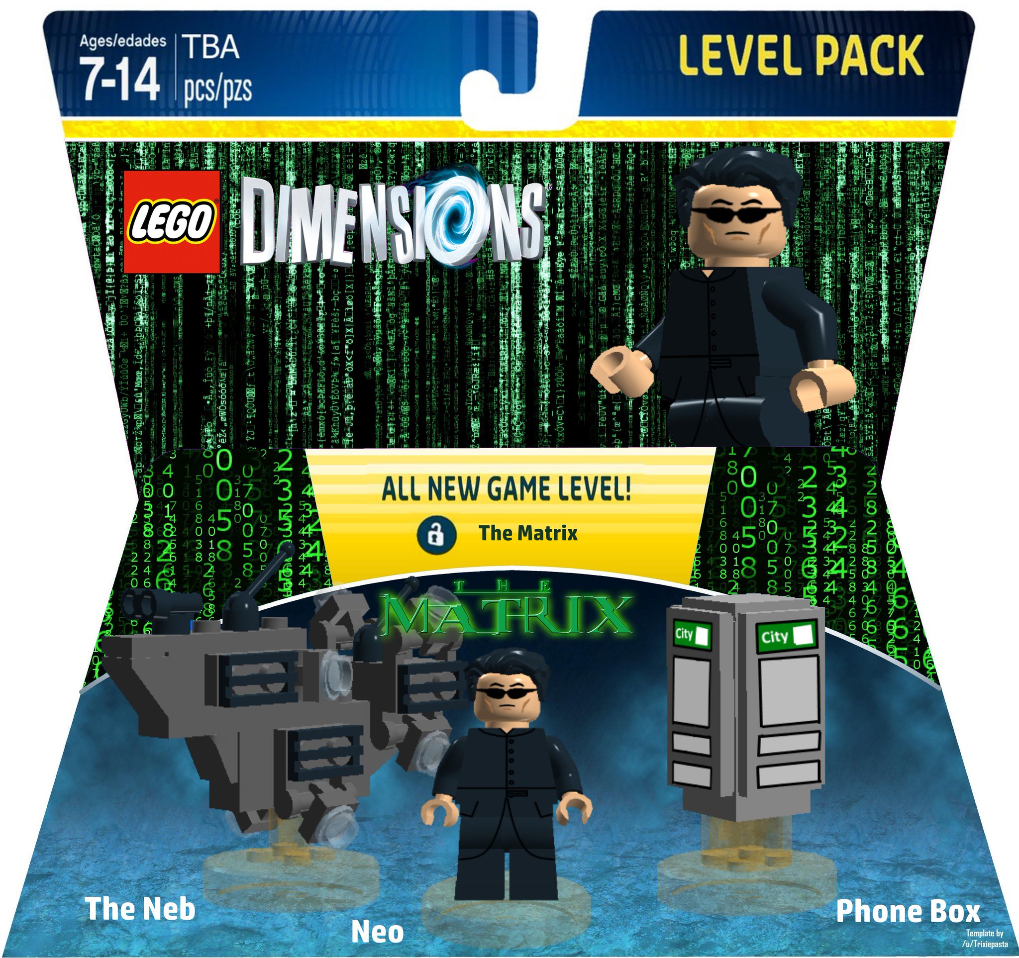 My custom LEGO Dimensions The Matrix 