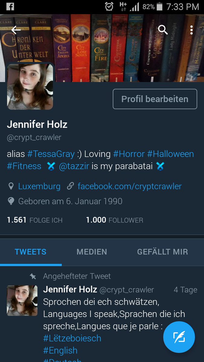 crypt_crawler's tweet photo. 1000 π± Thank you guys π #Feelingfamous #LuckyJen https://t.co/Dpn9nnjJmV