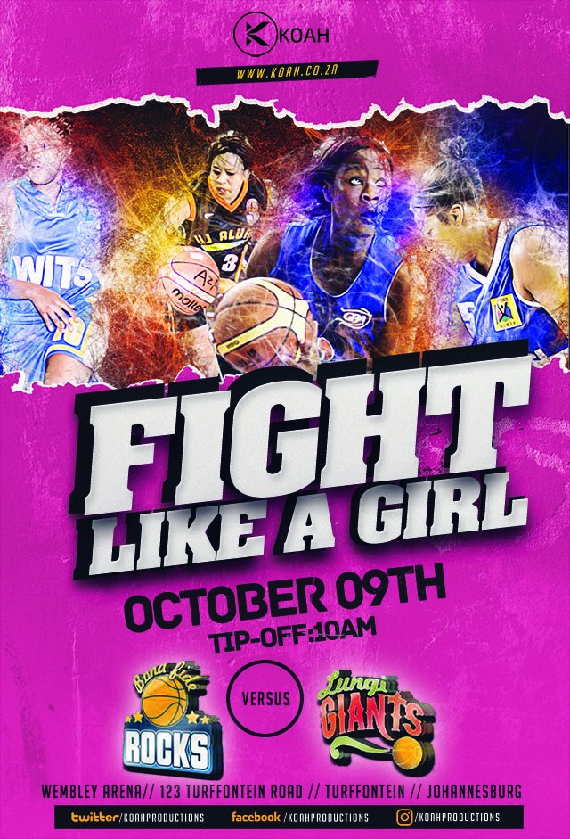 KoahProd's tweet photo. Because we support women's basketball @bnlsa @BasketballGP @XLSportsGroup @icsl_sa @GautengWb @BasketBall_RSA @Reach_Sports  #FightLikeAGirl https://t.co/gKQr8AUGsL