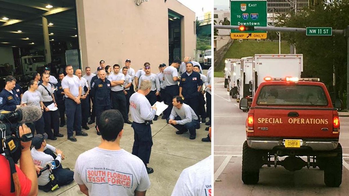 Crews from @CityofMiamiFire head up coast to assist in #Matthew relief bit.ly/2dQpnk0?utm_me… #WayToGo https://t.co/MWrXb5PaRN