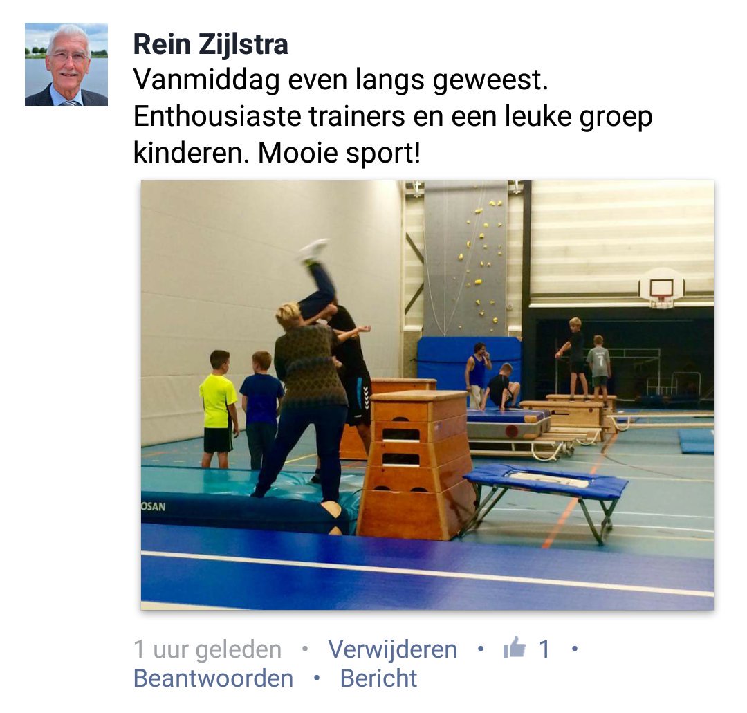 Mooi dat wethouder @ReinZijlstra vandaag een kijkje kwam nemen bij freeruntraining in <a href="/gemzeewolde/">Gemeente Zeewolde</a>! #betrokkenheid #trotseprojectleider!