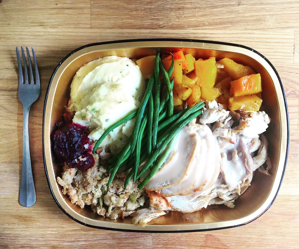 foodismTO's tweet photo. A free #thanksgiving meal from @summerhillmkt /@instabuggy in exchange for a donation to @YWSToronto? Brilliant. https://t.co/YNOd8iJy64