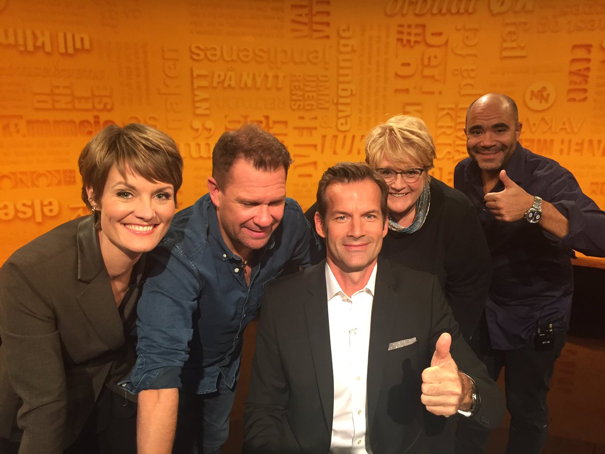 Jeg vil ikke ha skylda for at Jon  slutter, men jeg ER med på NyttPåNytt i kveld.