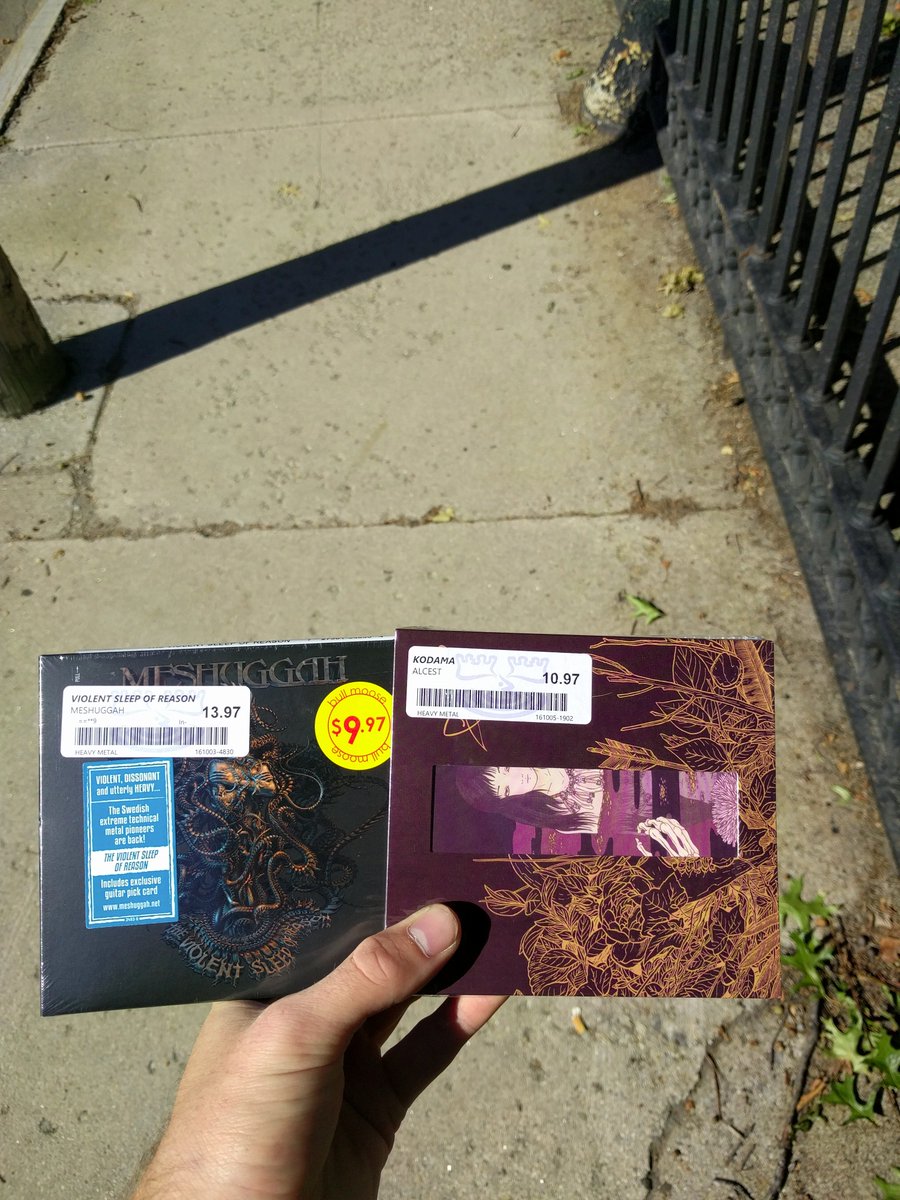 Props to <a href="/meshuggah/">Meshuggah</a> and Alcest for putting out these killer albums!