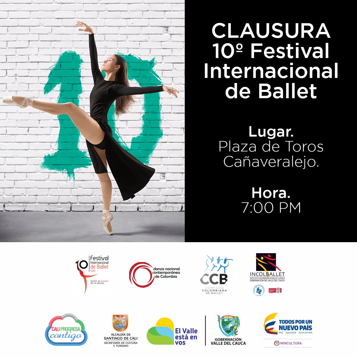 FIBCALI's tweet photo. Ya todo está listo para la Gran Gala de Clausura del 10° Festival Internacional de Ballet #FIB2016 en la Plaza de Toros.
¡Los esperamos! https://t.co/U0IBbKkrWp