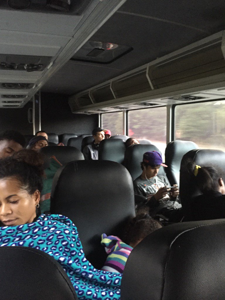 LarryStrondak's tweet photo. Riding the Greyhound bus. This is America! https://t.co/dq0efs8sBY