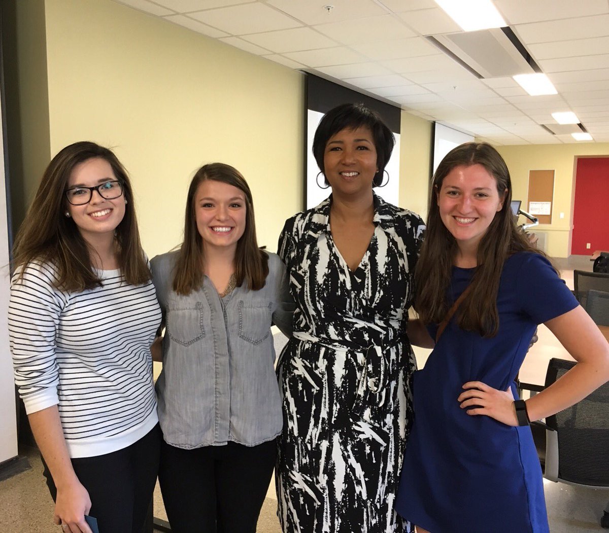 iuwib's tweet photo. WIB members had an amazing breakfast event with Kelley's new Poling Chair, Dr. Mae Jemison today! What an inspiring &amp; motivational morning! https://t.co/9xmImiaiQe