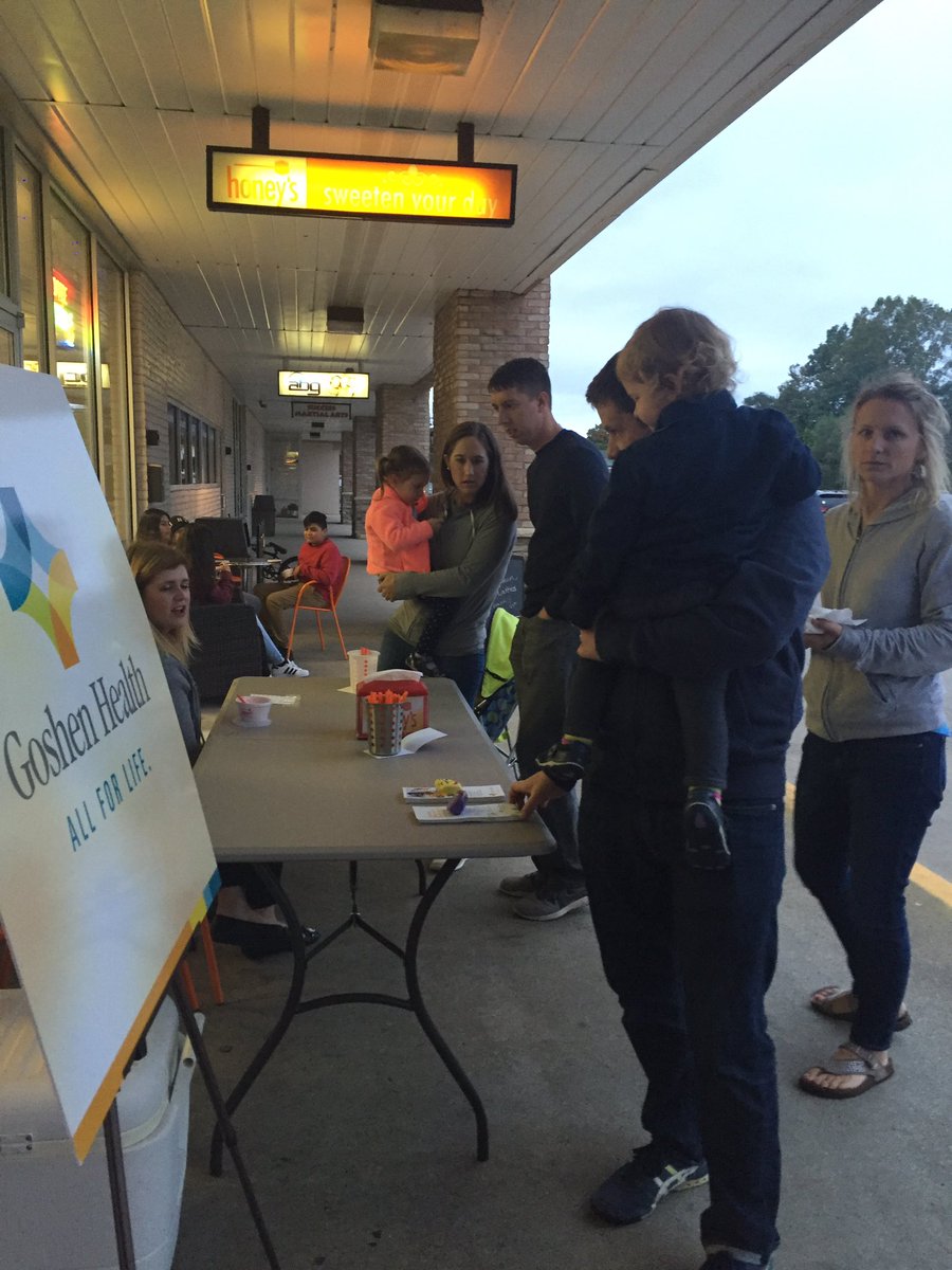 GoshenHealth's tweet photo. #AllForLife at Honey's in Goshen, come enjoy some gelato and Italian ice https://t.co/tdhLnb3f9K