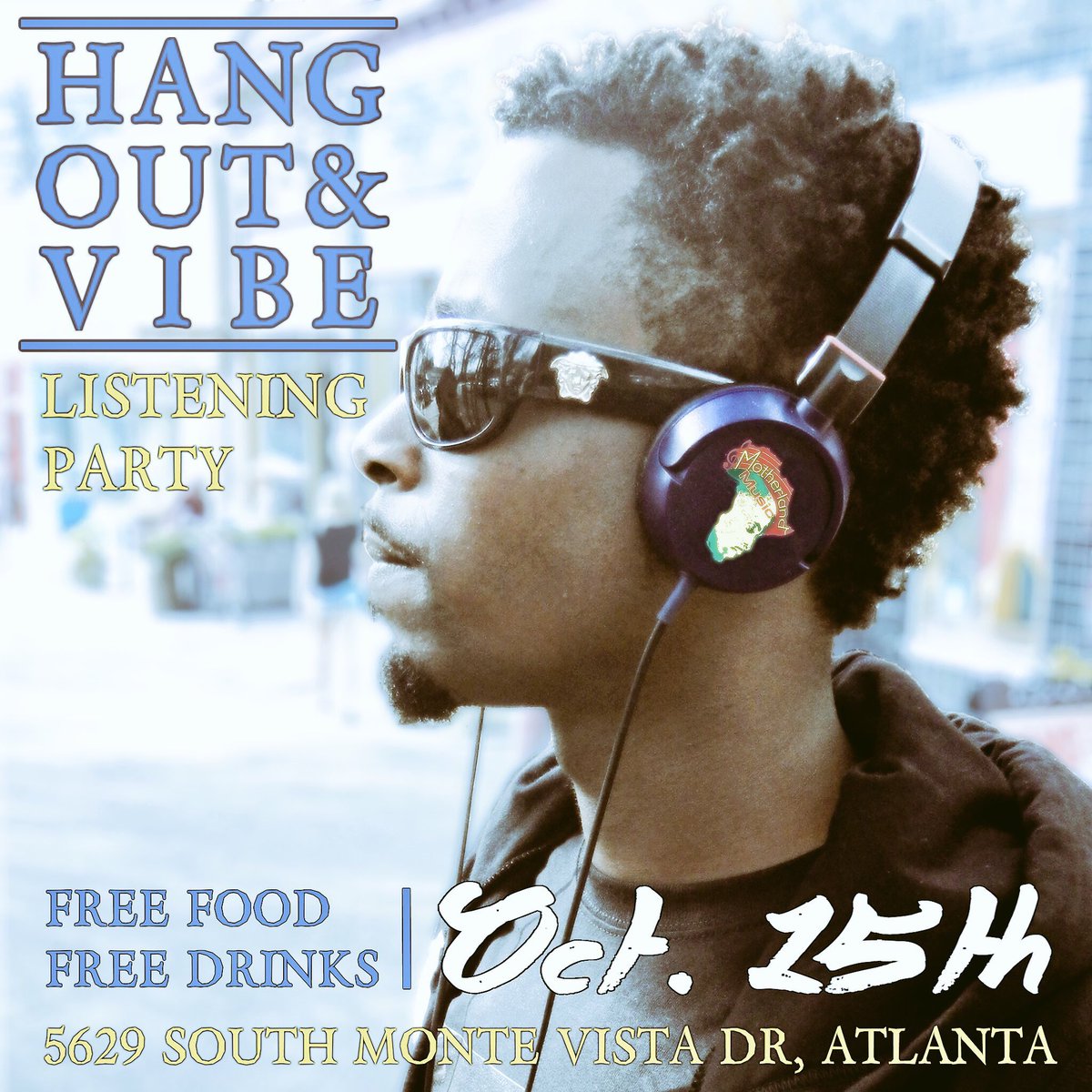 MotherlandBoy's tweet image. Next saturday #ATL #listeningparty for my #Album #Leponddelambassaseur don't miss this come #VibeAndHangout