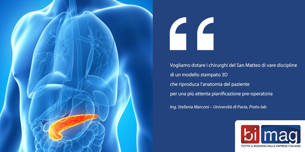 Al #SanMatteo di #Pavia #stampa #3D per la pianificazione degli interventi chirurgici bimag.it/imprese/tv/chi… #BIMU