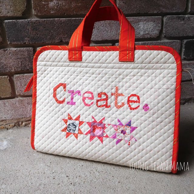 byHilaryJordan's tweet photo. I'm excited to share my #MakersTote Swap bag finish! Pattern by #noodlehead, constructed and quilted with @Aurifil! https://t.co/MtkjVF5u3d https://t.co/qERuQ1KWye