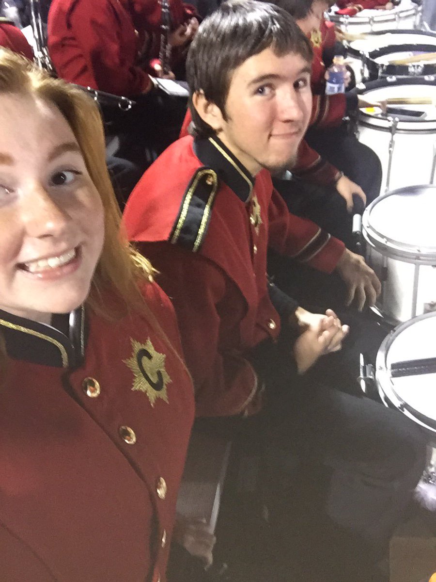 protectthemarch's tweet photo. Game tonight! 🔴⚫️⚪️ #GameDay #football #marchingband https://t.co/LgMQwg70YL