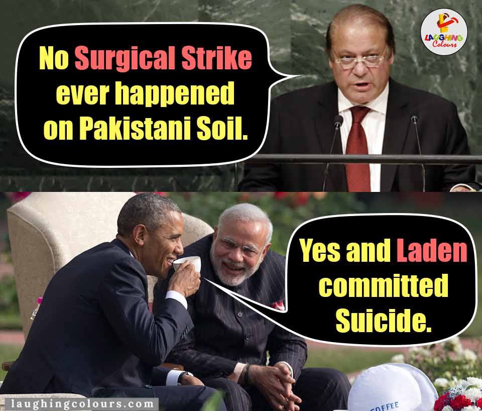 2vivekchowdhury's tweet photo. Truth about #SurgicalStrike pakistan plz verify😂😂 #iStandWithForce #IndiaComesFirst #KhoonKiDalaliFight #IndianArmy https://t.co/hkklQ1BGYW