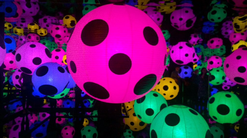 The amazing #yayoikusama In infinity exhibition <a href="/HAMHelsinki/">HAM</a> #visithelsinki #art