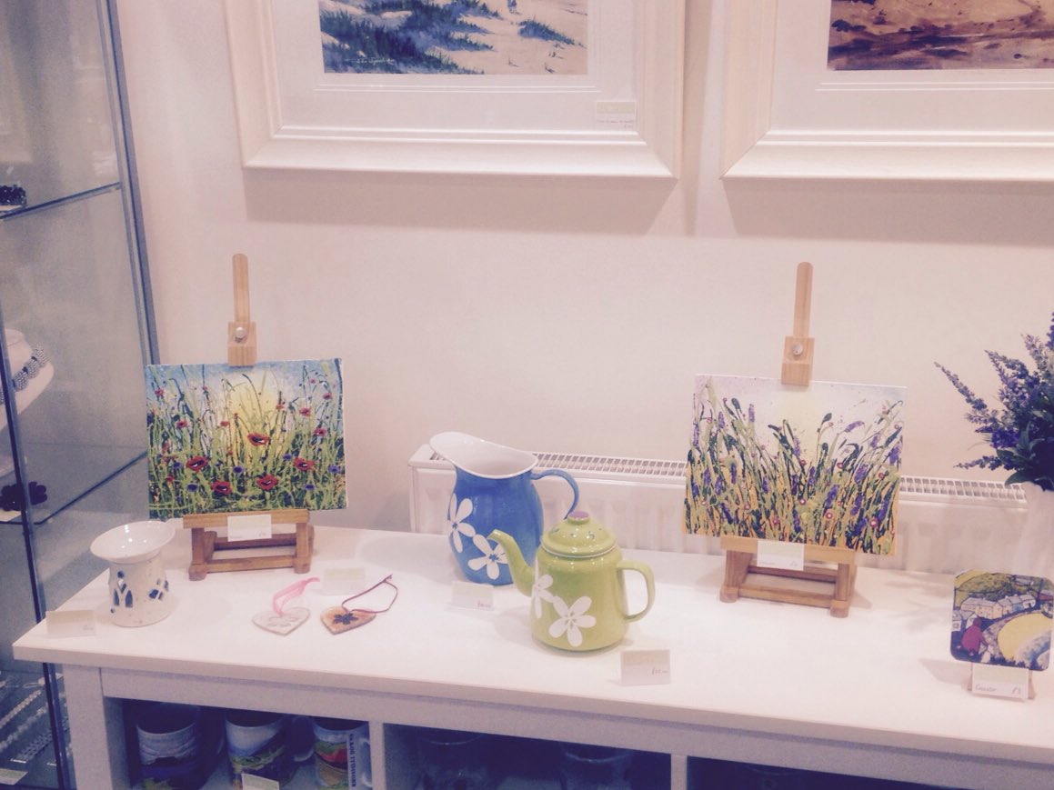 Such a lush day, most important day for me so far in my art adventure, thank you <a href="/galleryllanelli/">Gallery | Art+Coffee</a>  for displaying my work for sale 😊🎨