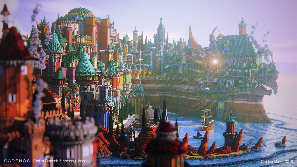 CorbinRainbolt's tweet photo. Just posted a giant, colorful medieval city I made with help from @Anwillus ! Go check it out here: https://t.co/1R9sCDceiF https://t.co/CRvmVAbMj8