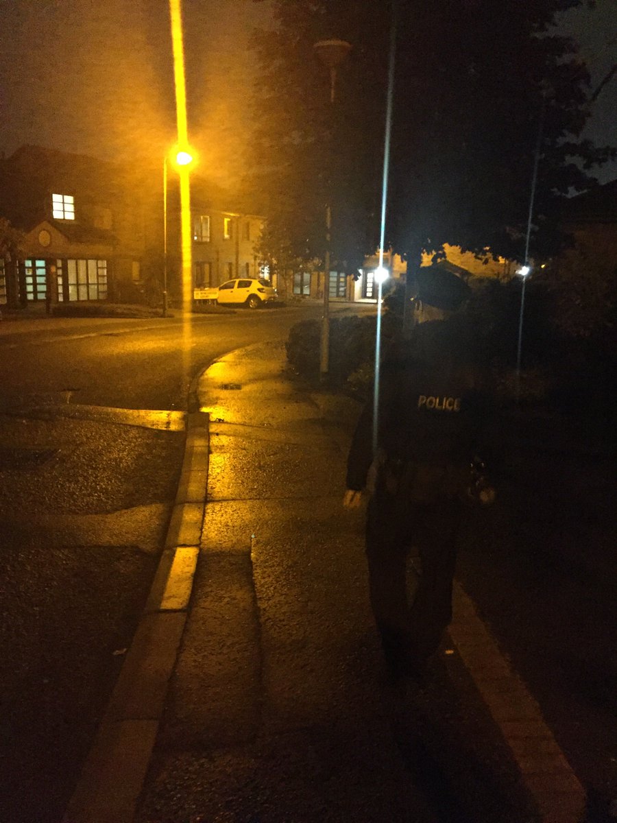 PSNIBelfastN's tweet photo. #StMarys church Crumlin Rd + Coniston Close checked after locals concerns re ASB SgtW #allQsofar #NPTtweetonthebeat #sorefeet @ACCMartinPSNI https://t.co/yxVdkEDScW