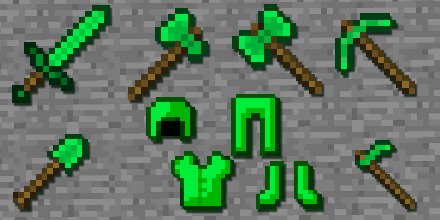 Craft4Plus's tweet image. Only on the #Craft4Plus Server! EMERALD ITEMS! With all the advantages of Diamond, but no Durability!
Join now and check them out!