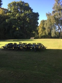 Another sunny day at Pitcalzean House.