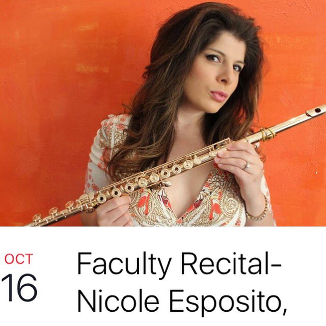 Miyazawa Artist Nicole Esposito performs a Faculty Recital at the new University of Iowa Voxman Music Building! We. Can't. Wait. 🎼✨