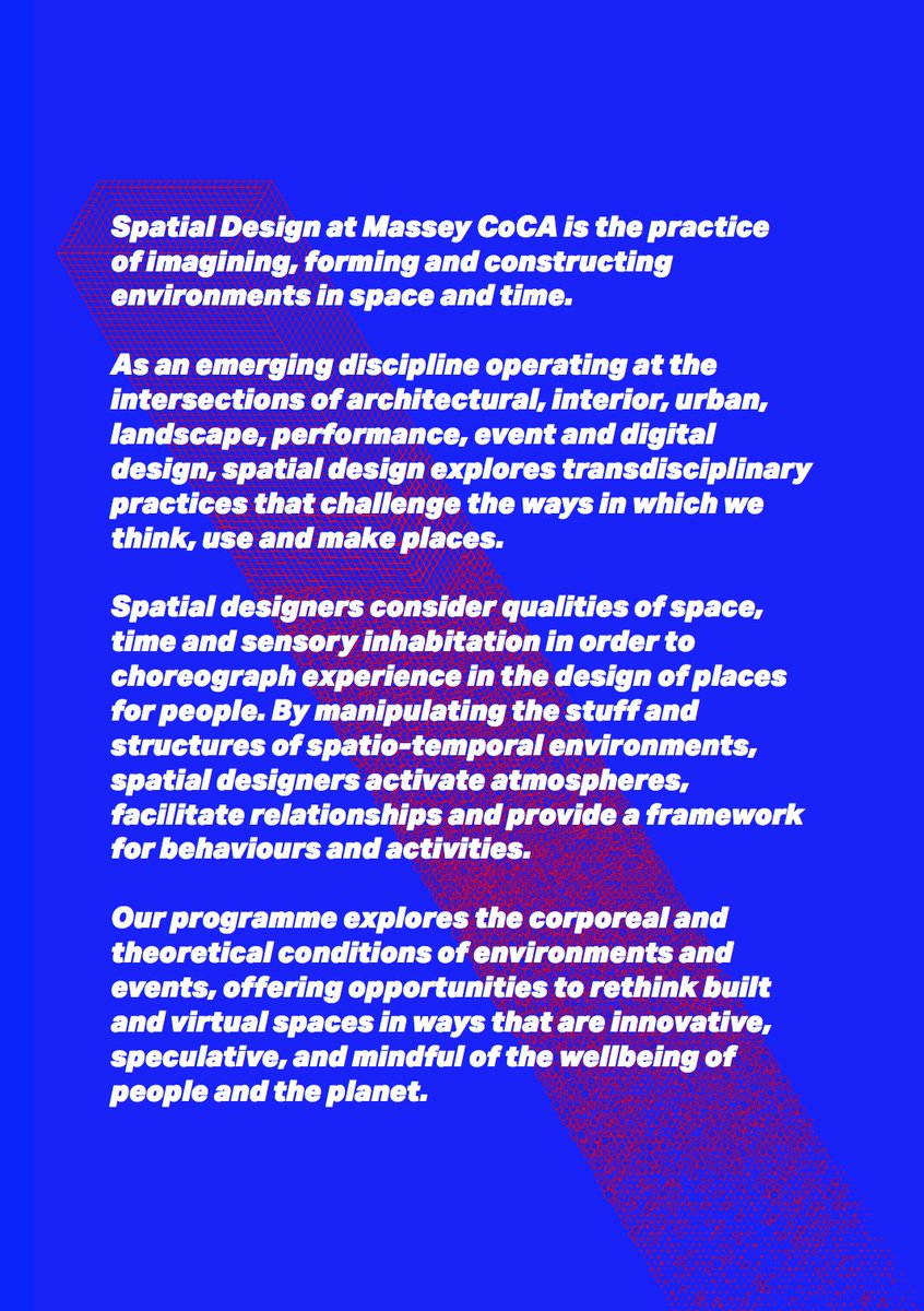 fractaldesign's tweet photo. Spatial Design student work exhibition. Opens 6pm week 12 in #TeAraHihiko 21-26 Oct
#spatial2 #spatial3 #spatial4
https://t.co/aqstsT480f https://t.co/KEXkkqpLK7