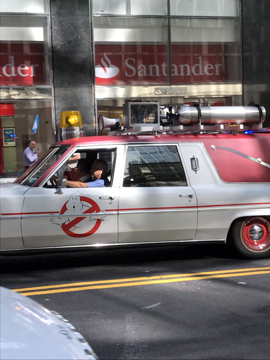 ADDJeff's tweet photo. Who ya gonna call! #Ghostbusters #GhostMobile https://t.co/R59mIXhJvs
