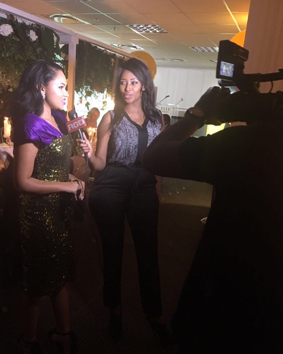 AbigailVisagie_'s tweet photo. Throwing a lil shade??! 😏 Never! Your such a sweetheart my doll @SinazoYolwa 💕 @OfficialRGB #ELLEBoss2016 https://t.co/mItiT4IINT