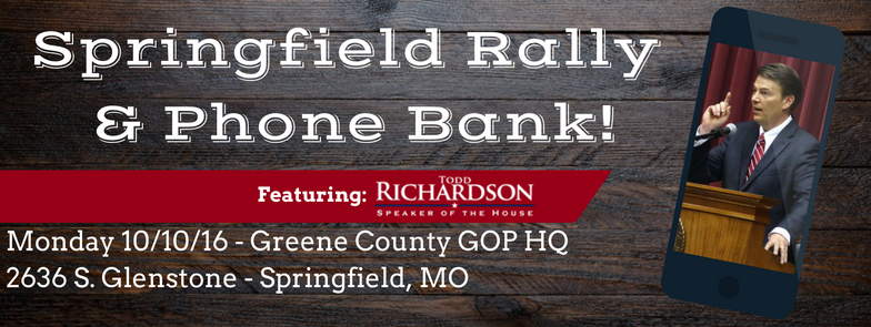 AsherTheAllMan's tweet photo. Rally with @Rep_TRichardson in #SGF on Monday 10/10!  https://t.co/g1TxjhK4Mw #RedMOvember https://t.co/PDa1dKqXpi