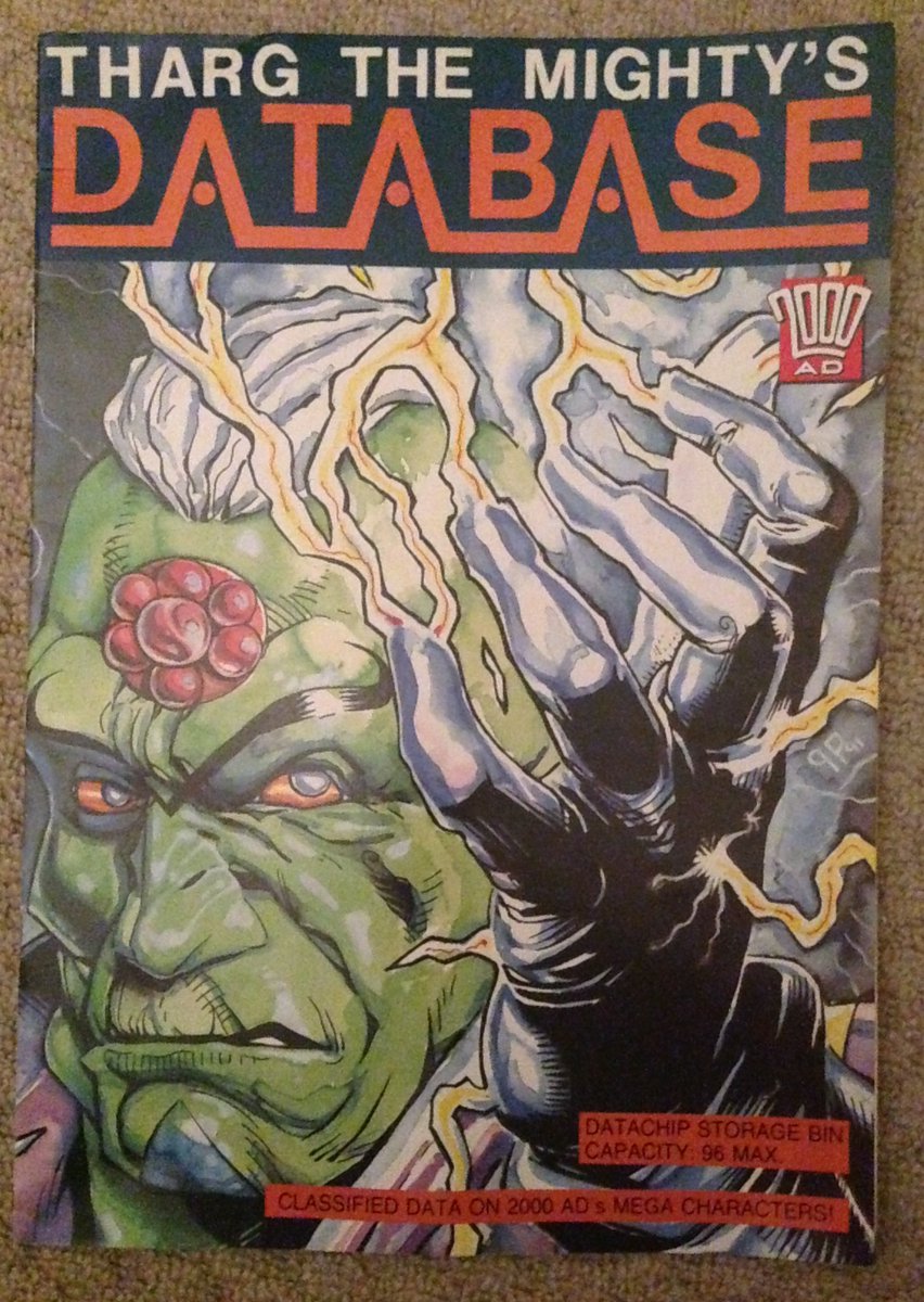 jedi_sq's tweet photo. Now I just need the stickers... I might have missed the boat on this one 😂 @2000AD #2000AD #ThargTheMighty https://t.co/AI02g4TKLW